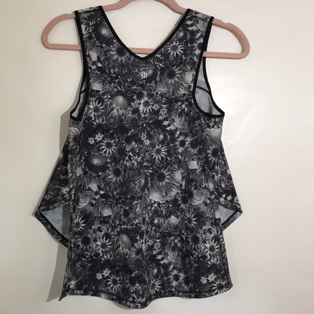 Lululemon Run Split Singlet Flowabunga Tank Top 2 - image 5
